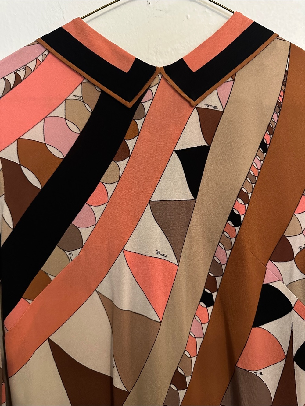 Rare Vintage 1960s Emilio Pucci for Saks Fifth Avenue Silk Jersey Dress - Picture 5 of 6